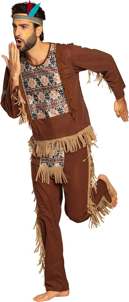 Klassiek indianen kostuum mannen