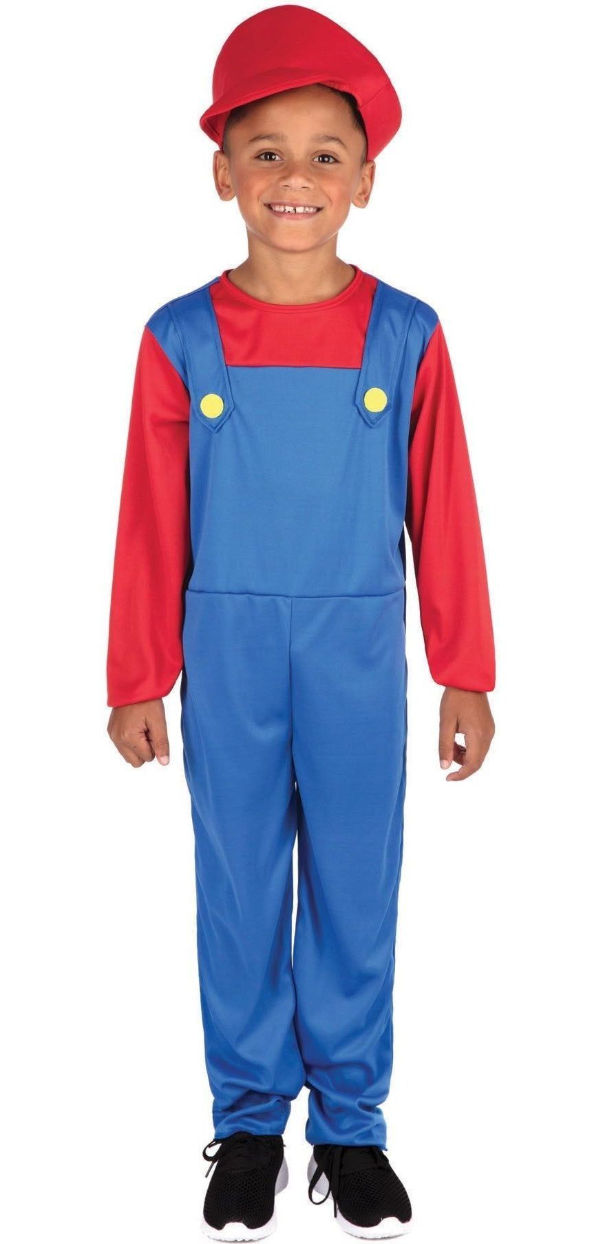 Klassiek Mario Jumpsuit Kinderen