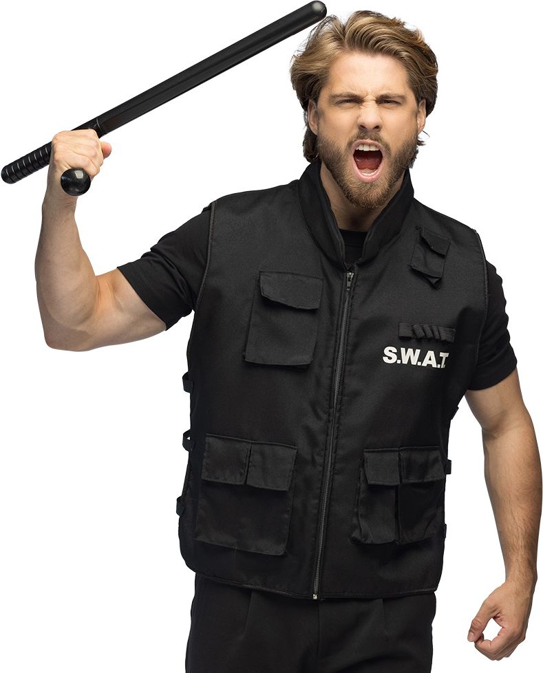 Klassiek Swat Vest Volwassenen Zwart