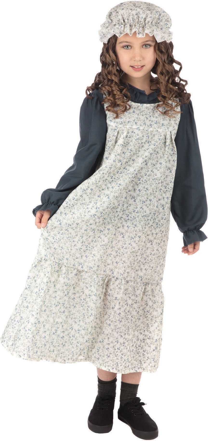 Klassiek Victoriaans Meisje Kostuum Kind
