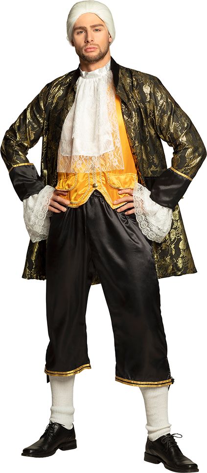 Klassieke barok kostuum heren