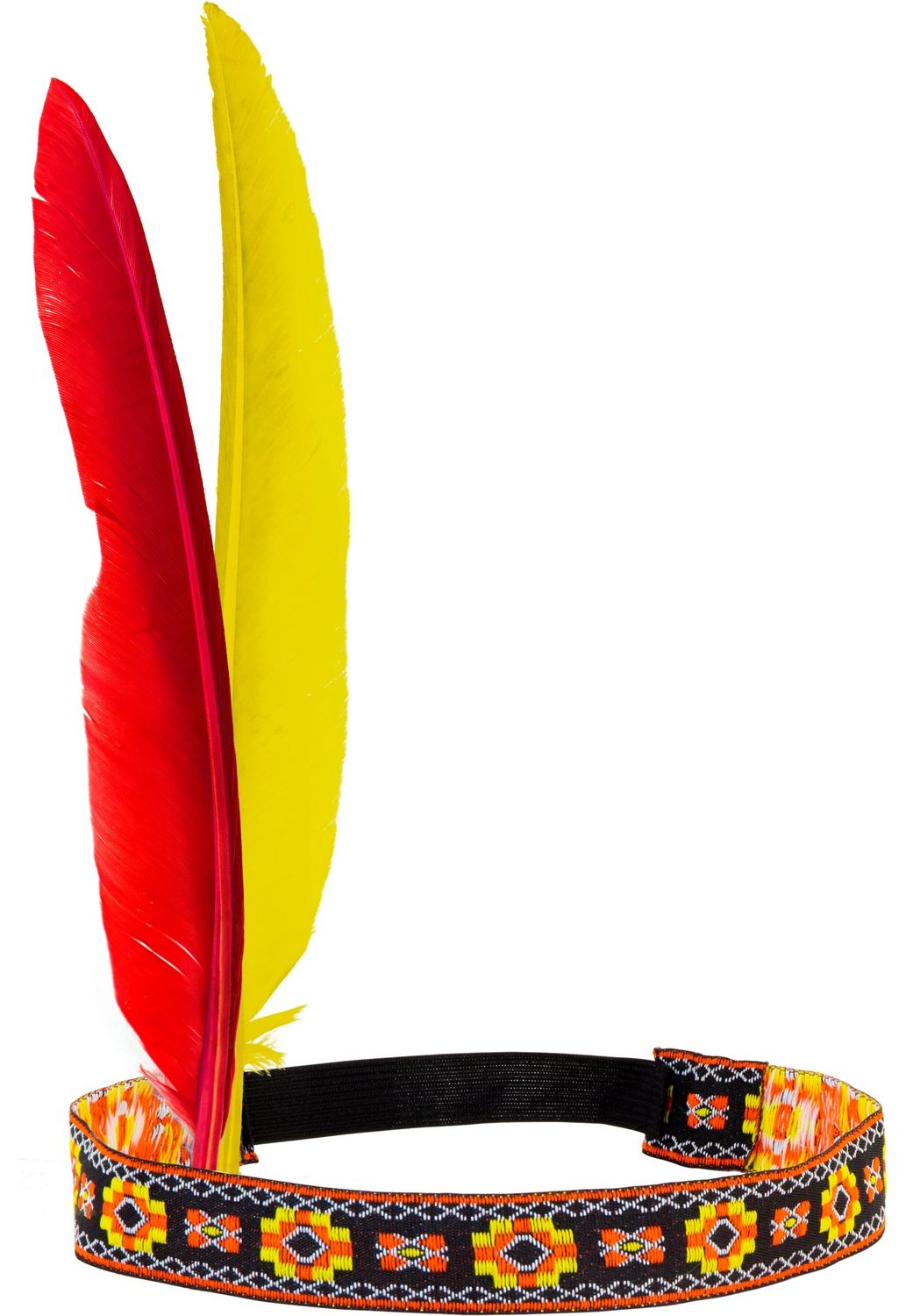 Klassieke Indianen Hoofdband met Veren