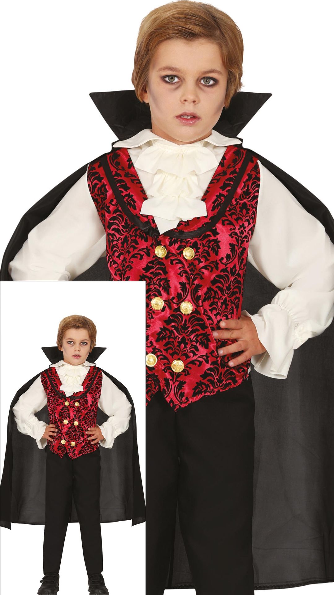 Klassieke Vampier Kostuum Jongens