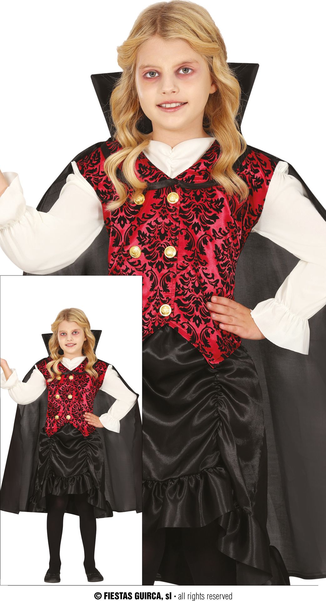 Klassieke Vampier Kostuum Meisjes