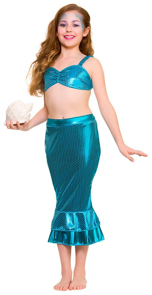 Kleine zeemeermin Ariel jurkje kind