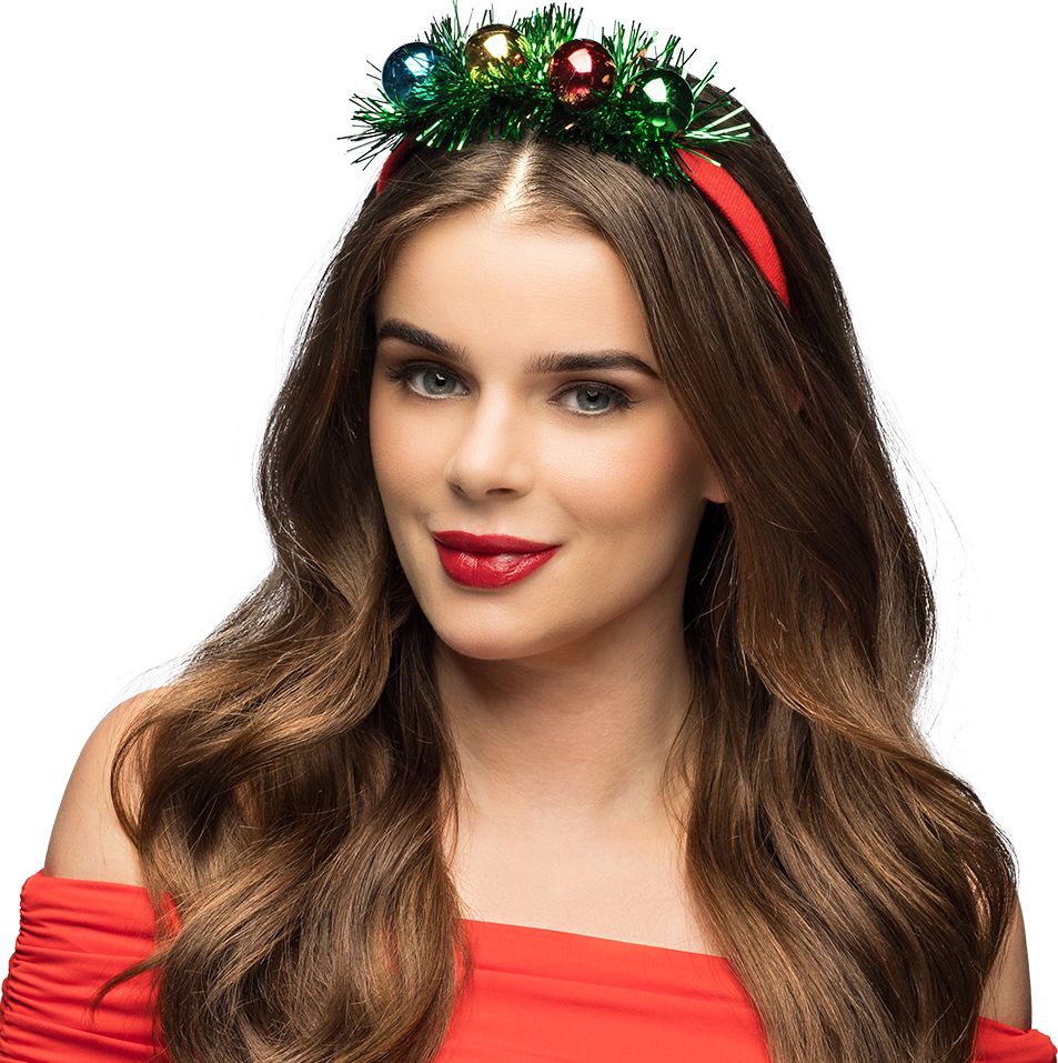 Kleuren Kerstballen Tiara Diadeem