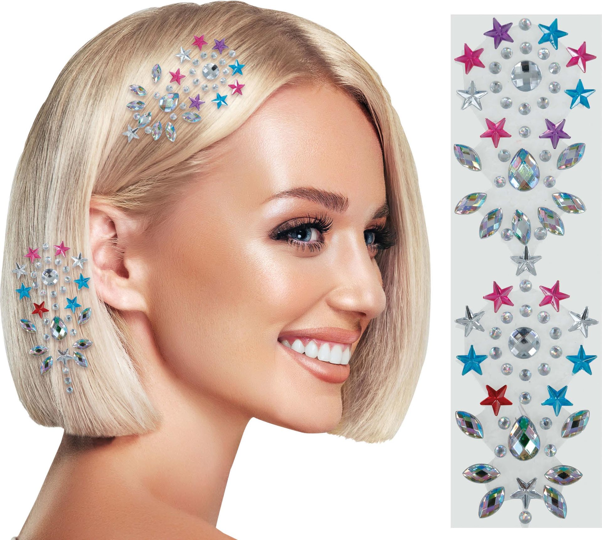 Kleurrijke Haarjuwelen