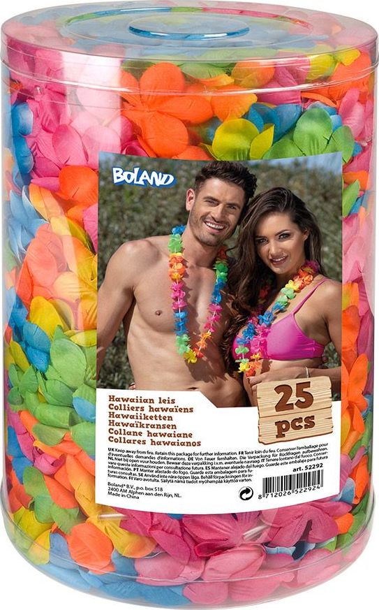 Kleurrijke Hawaii Kransen 25 Stuks