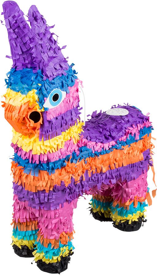 Kleurrijke Mexicaanse ezel piñata