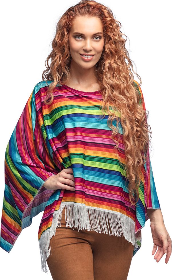 Kleurrijke Mexicaanse Poncho