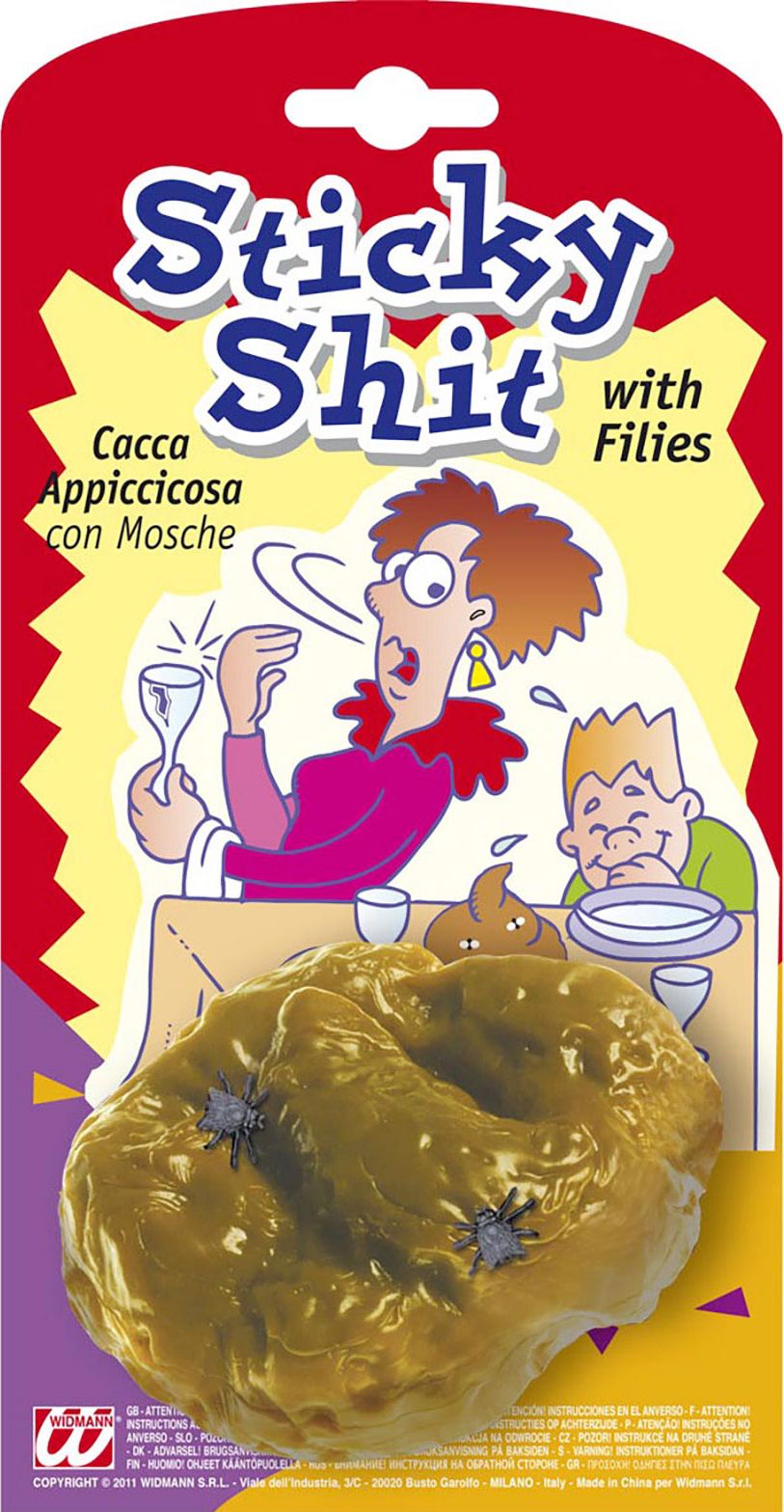 Klevende Drol met Vliegen