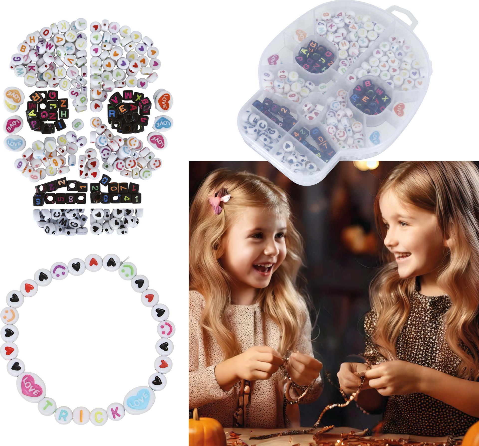 Knutselset Halloween Armbanden 270 Stuks