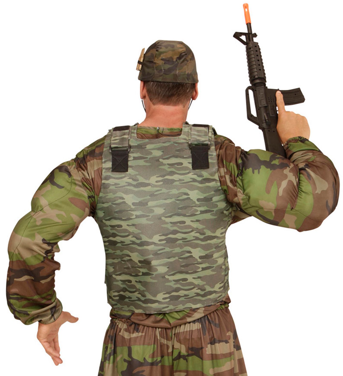 Kogelvrij camouflage vest | Carnavalskleding.nl