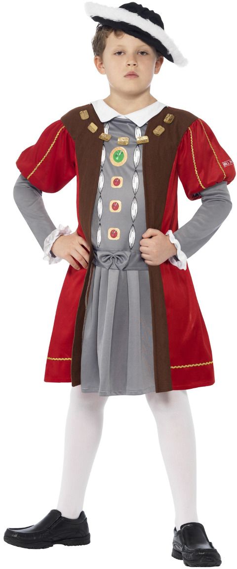 Koning Hendrik VIII jongens kostuum