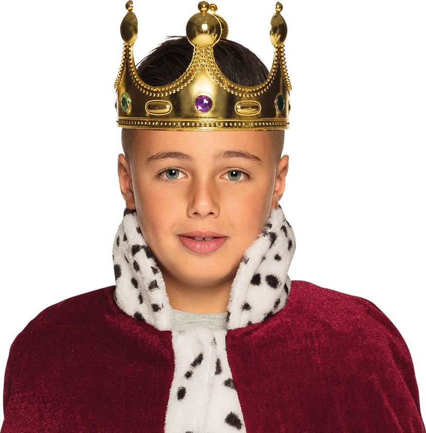 Koning Kroon Kinderen Goud