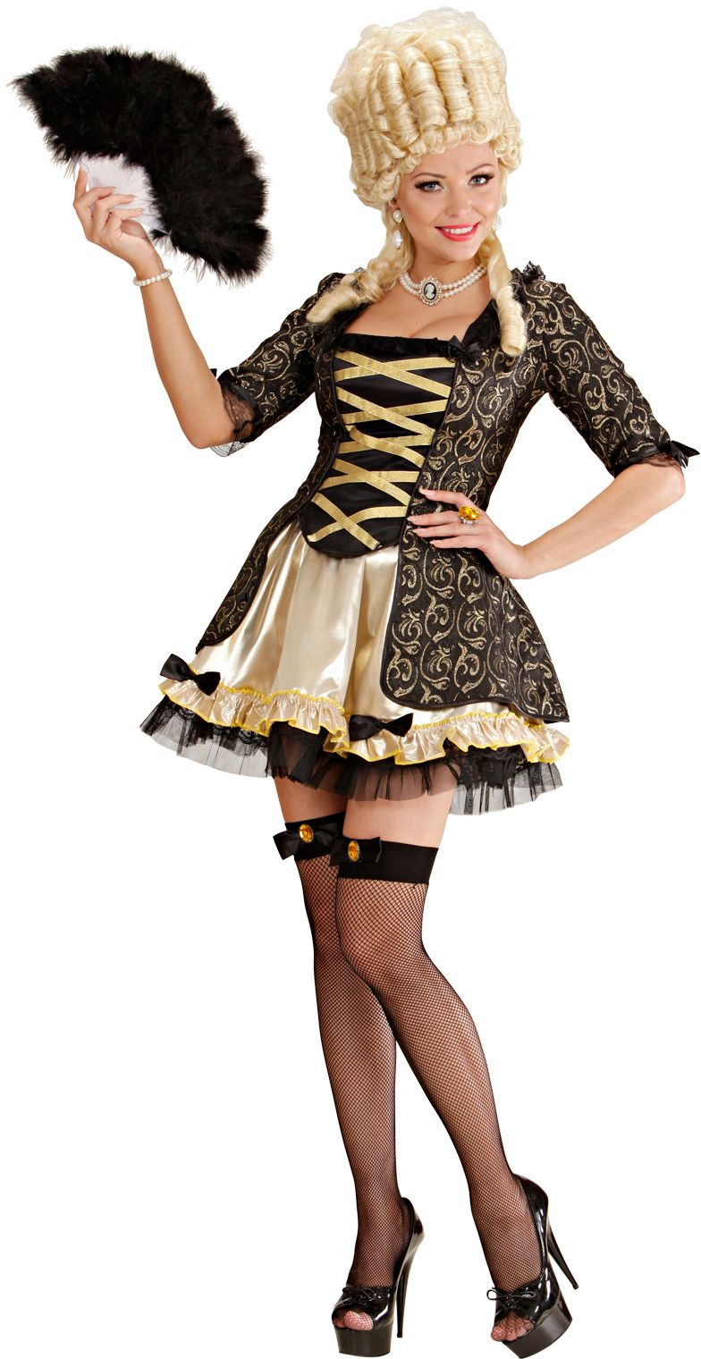 Koningin Barok Kostuum