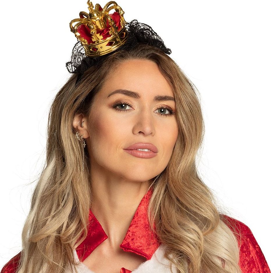 Koninginnen Kroon Tiara met Kant