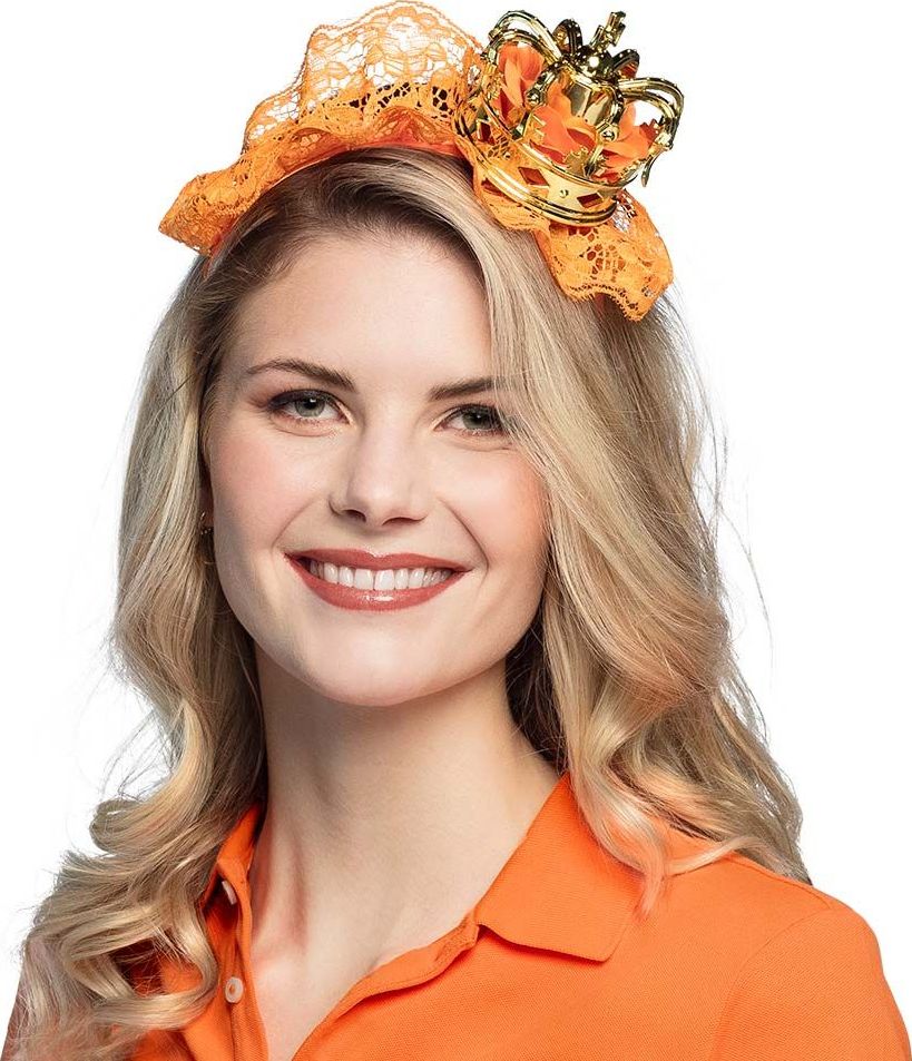 Koningsdag Tiara Oranje Koningin