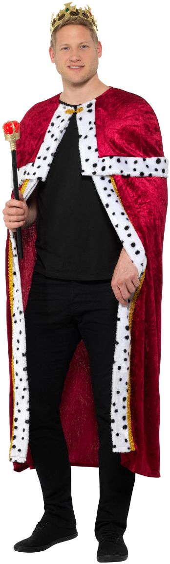 Koninklijke Mantel Verkleedset Rood