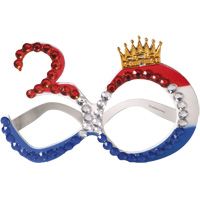 Koninklijke Verjaardag Feestbril 30 Jaar