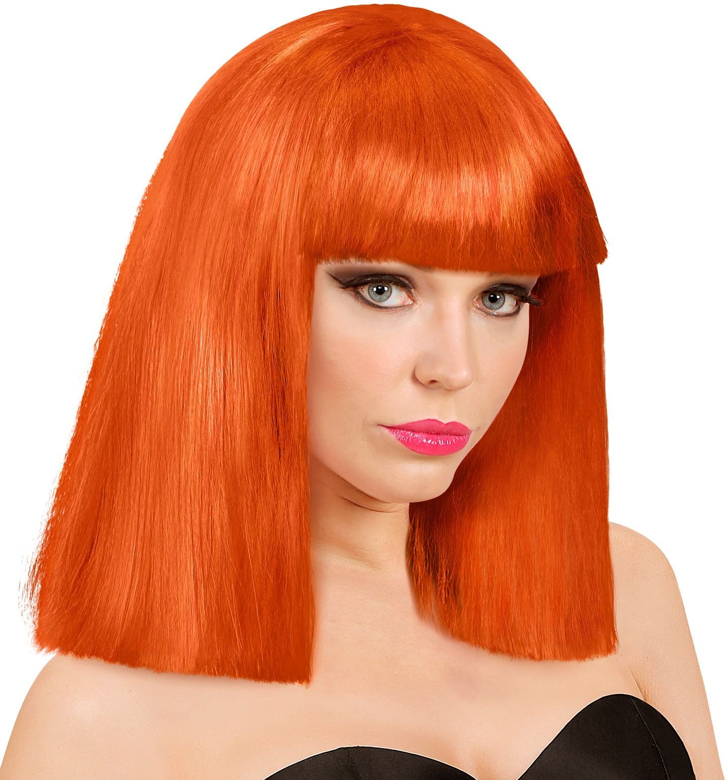 Koper Showgirl Pruik