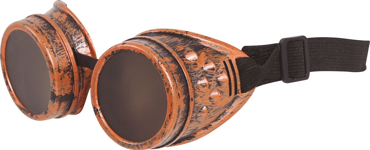 Koperlook Steampunk Bril
