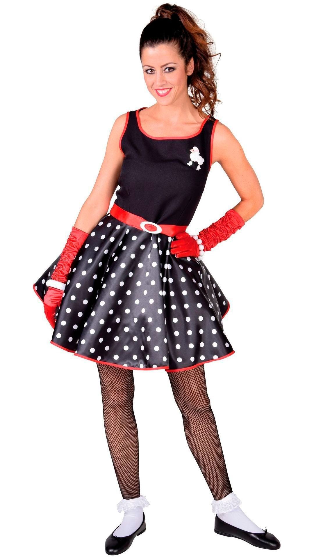 Kort Rock'N Roll Jurkje Vrouwen