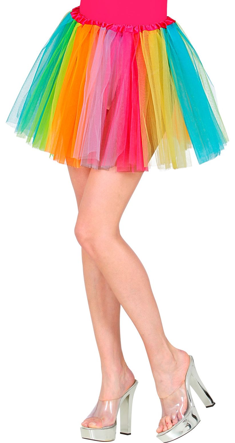 Korte Regenboog Tutu Dames