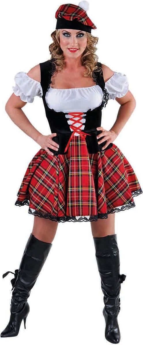 Korte Schotse Jurk Dames