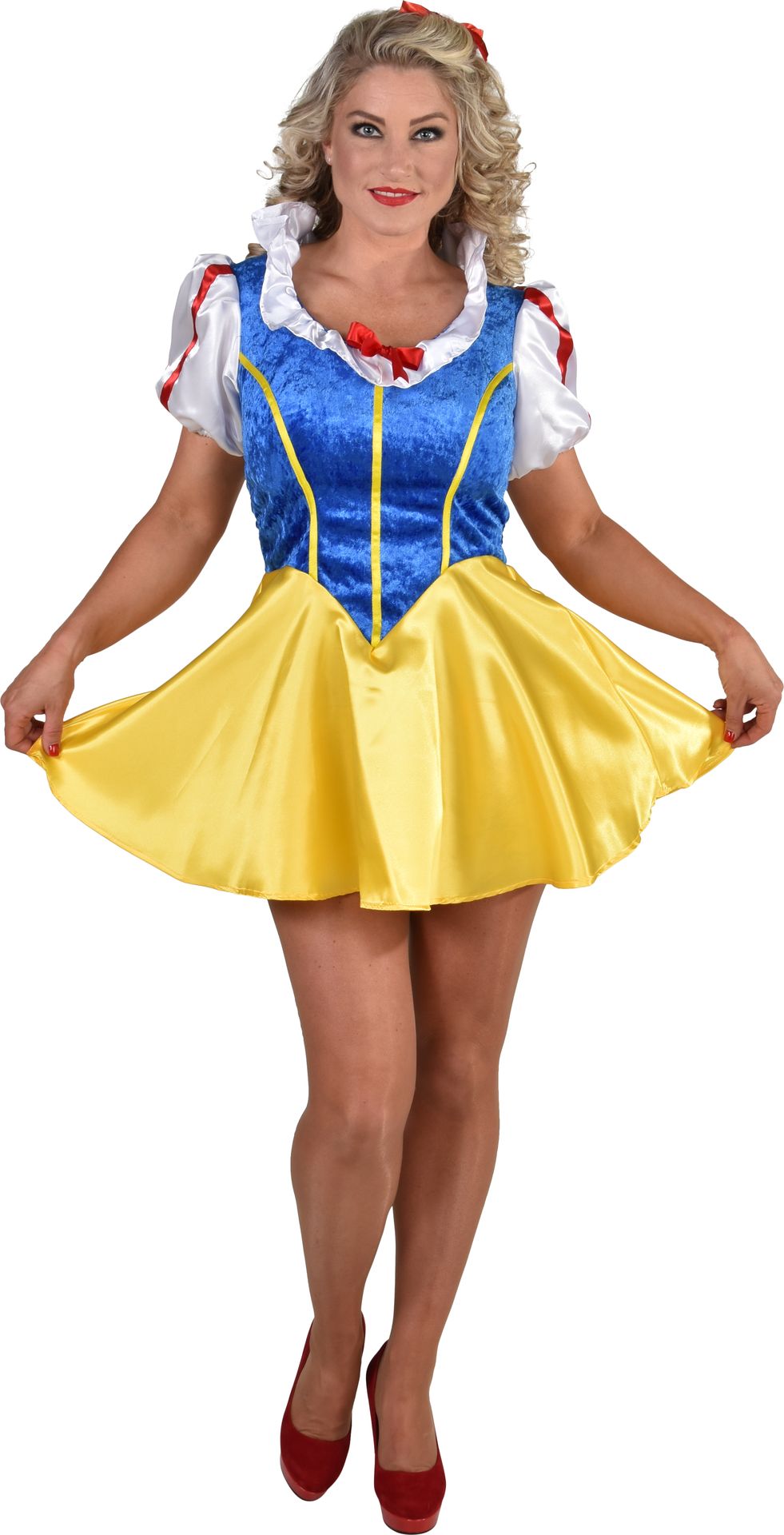 Korte Sneeuwwitje Jurk Dames