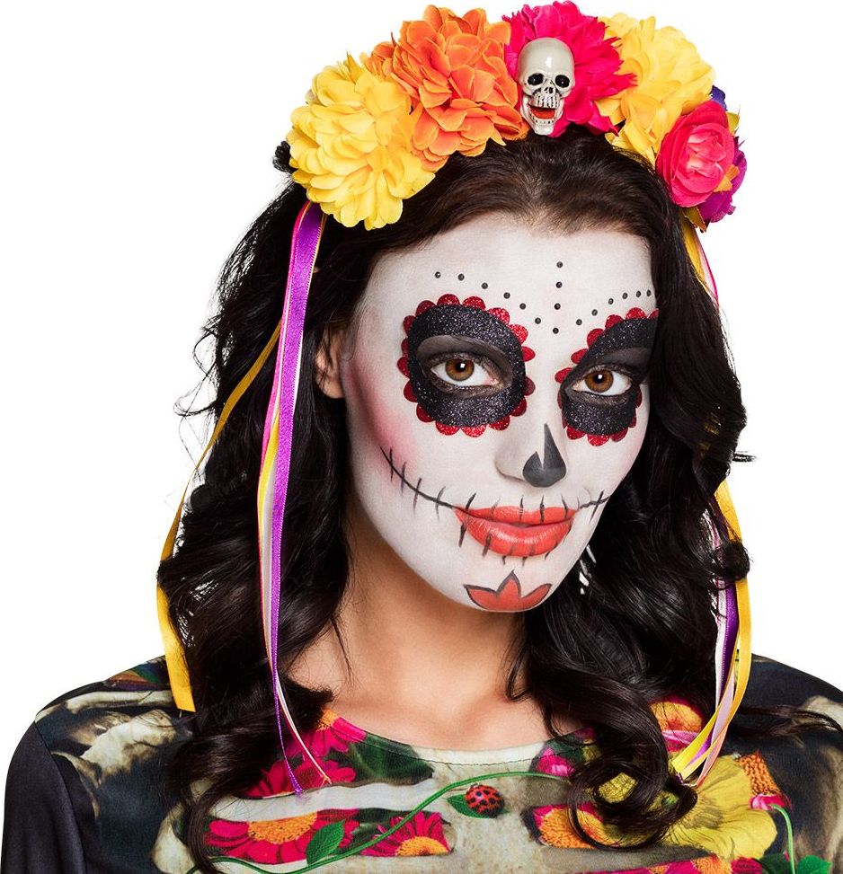 La Pelona Day Of The Dead Tiara