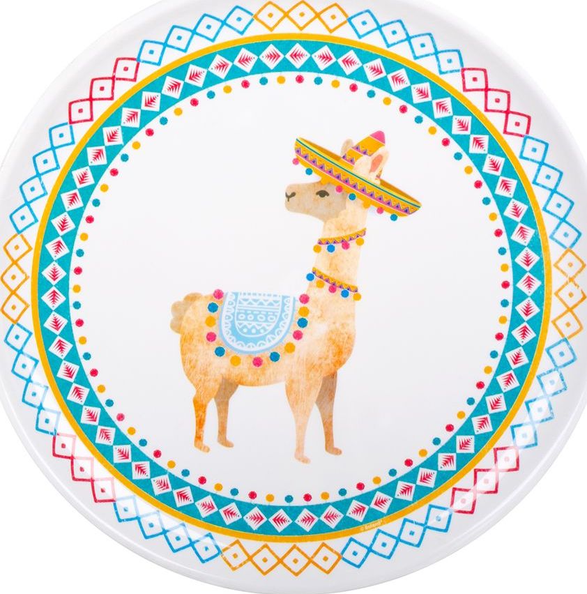 Lama Thema Party Dienblad