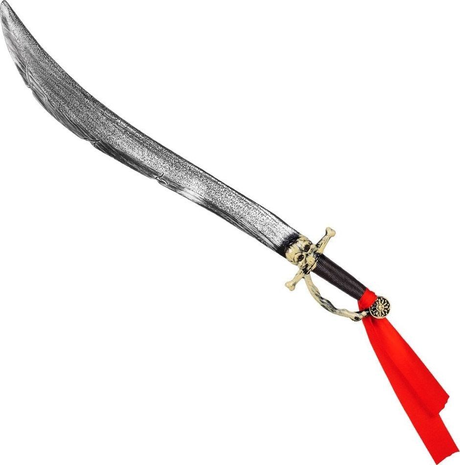 Lang Piraten Zwaard met Rood Lint