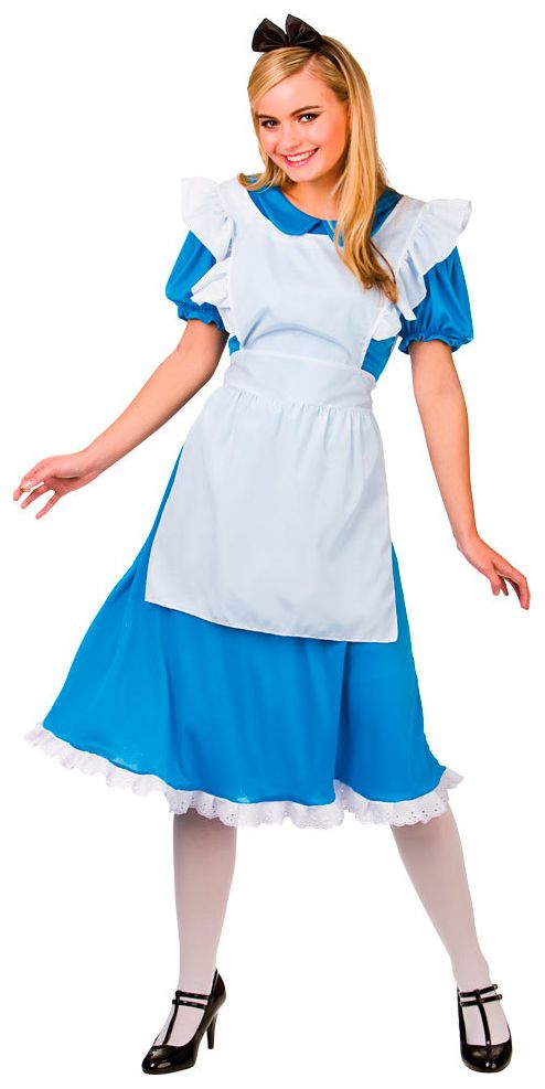 Lange Alice in wonderland jurk