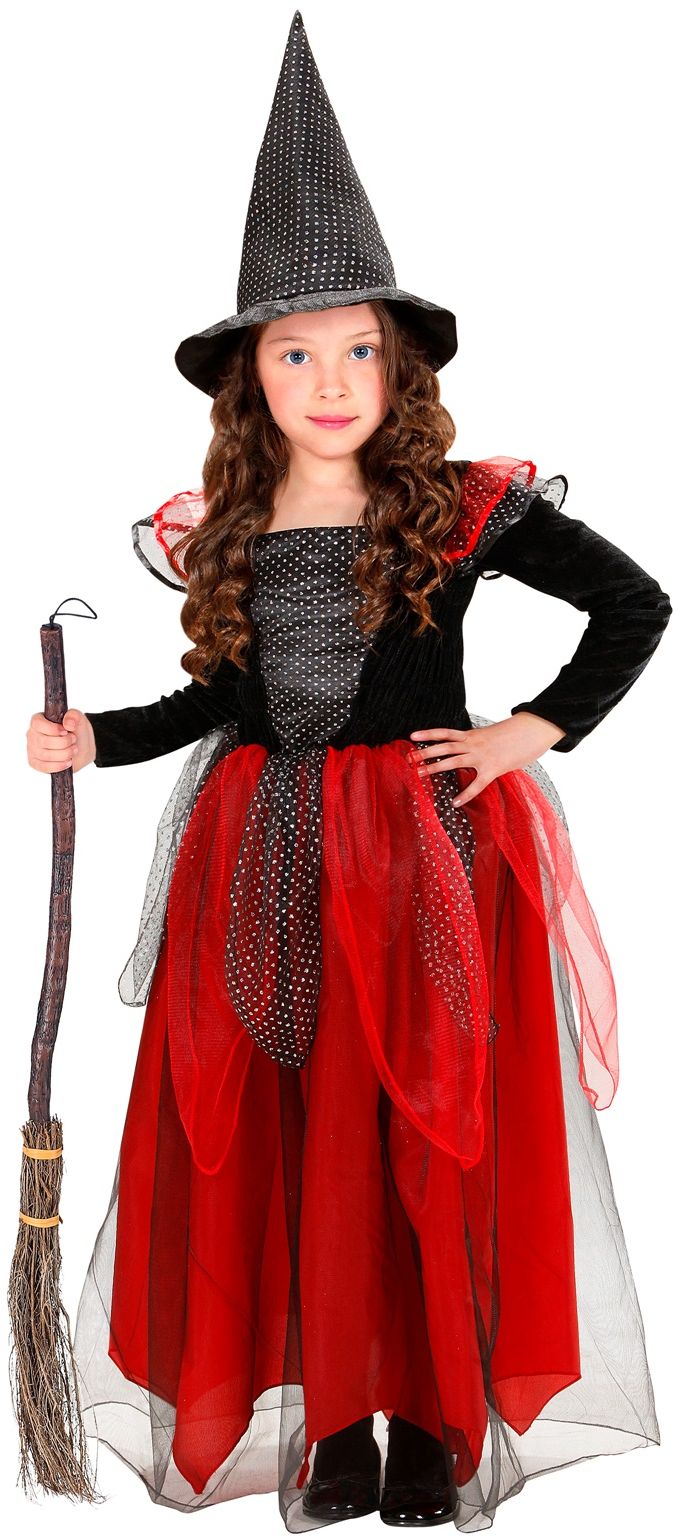 Lange Heksen Jurk Meiden
