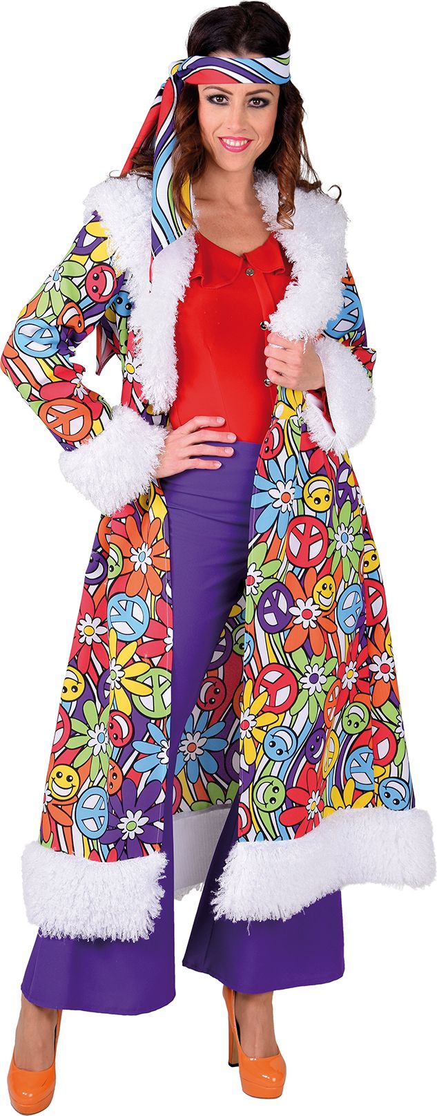 Lange Hippie Mantel Dames