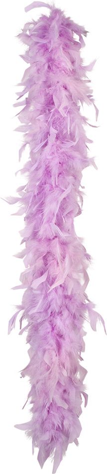 Lange lila paarse veren boa