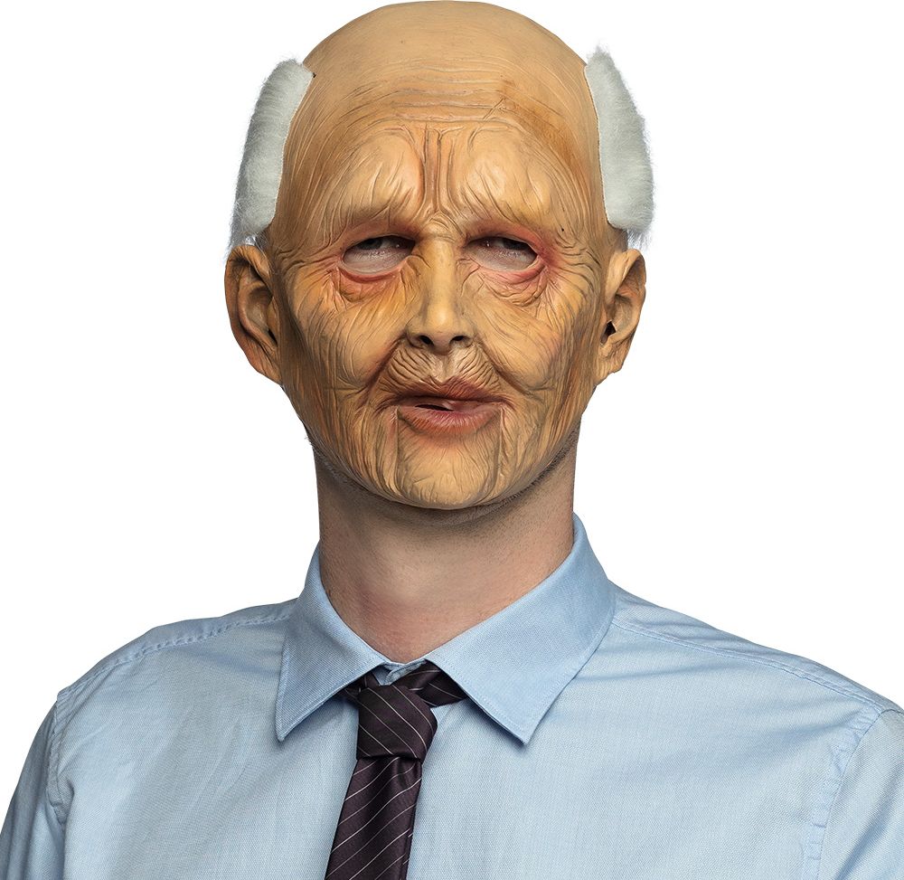 Latex Hoofdmasker Opa Abraham