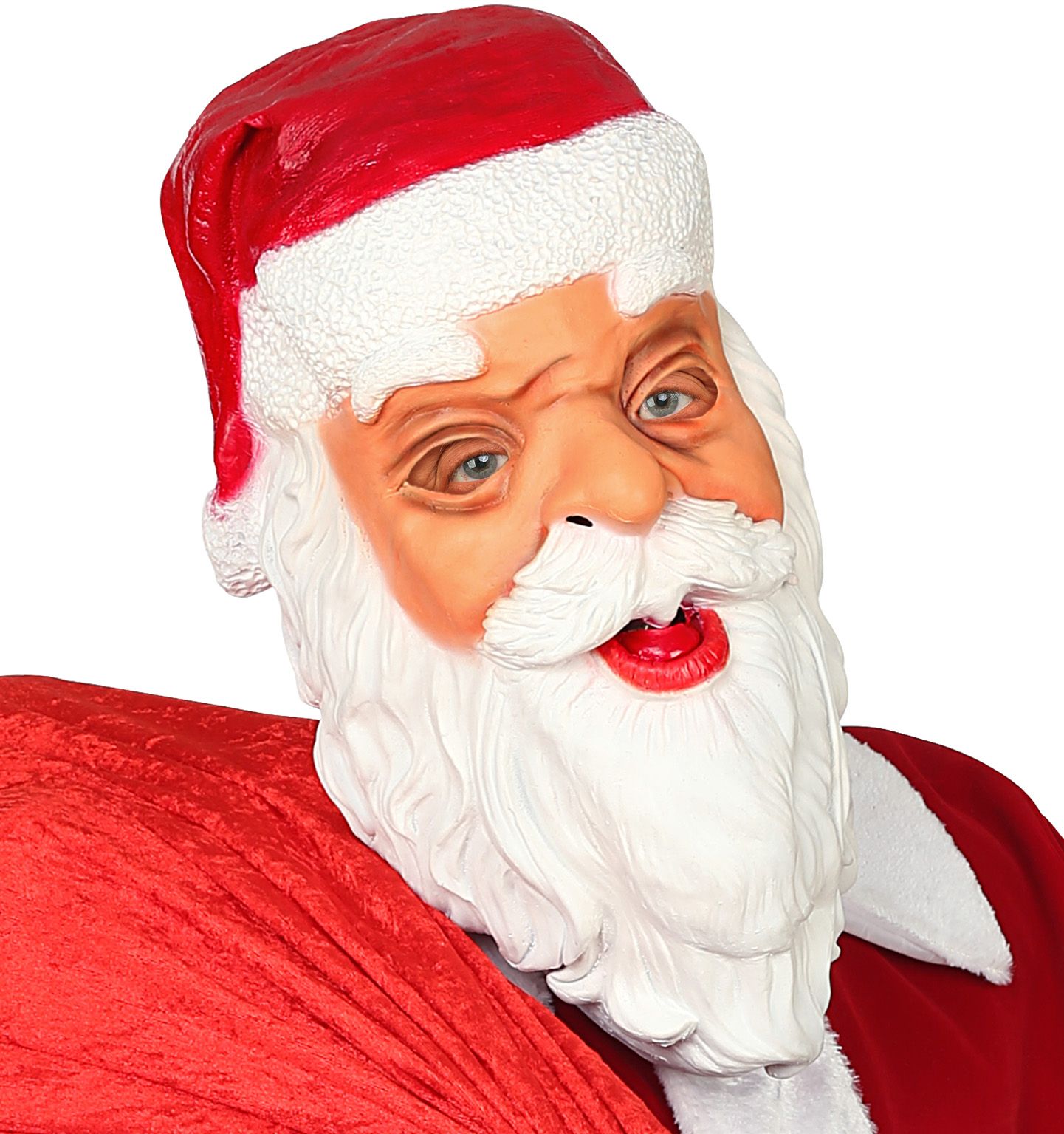 Latex Kerstman Masker