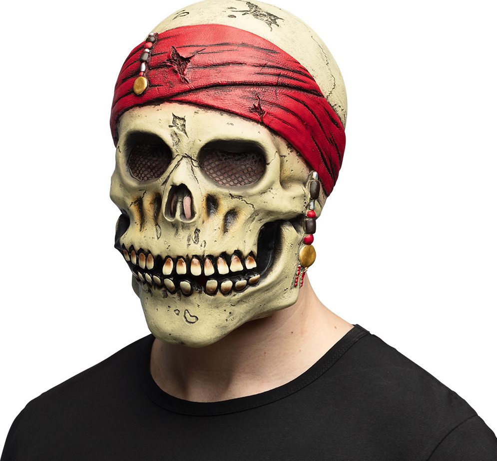 Latex Piratenmasker Halloween