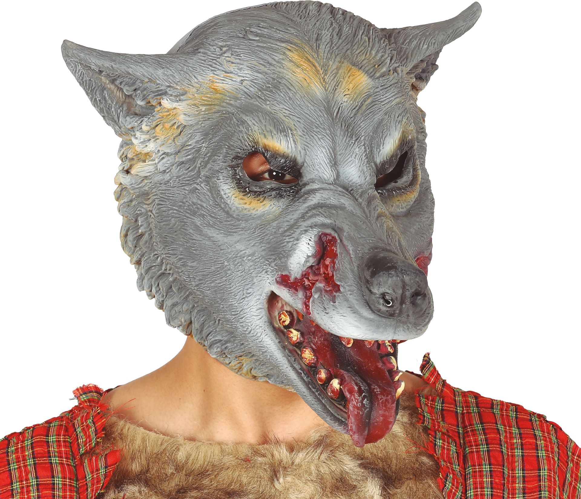 Latex weerwolf masker
