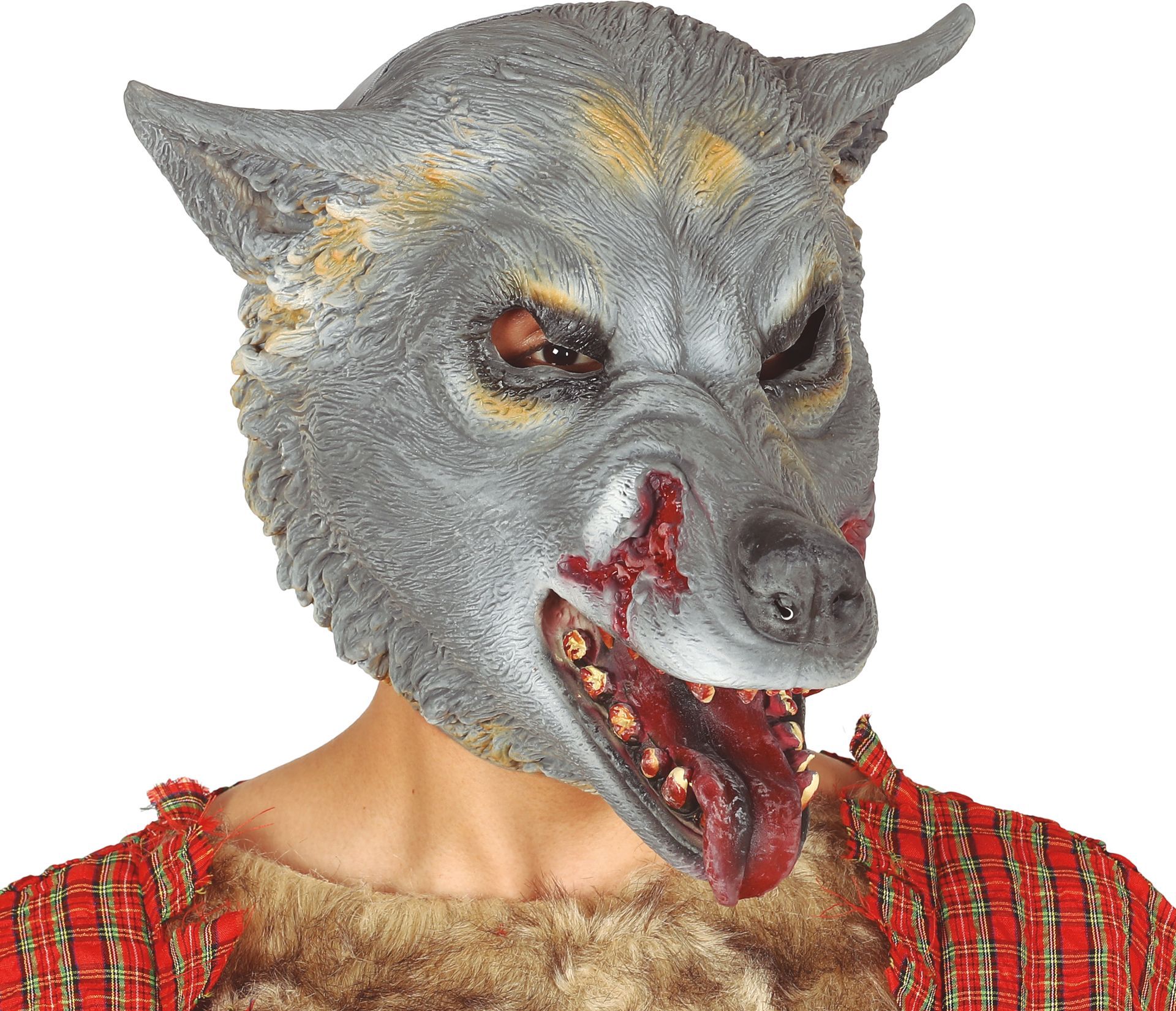 Latex Weerwolf Masker