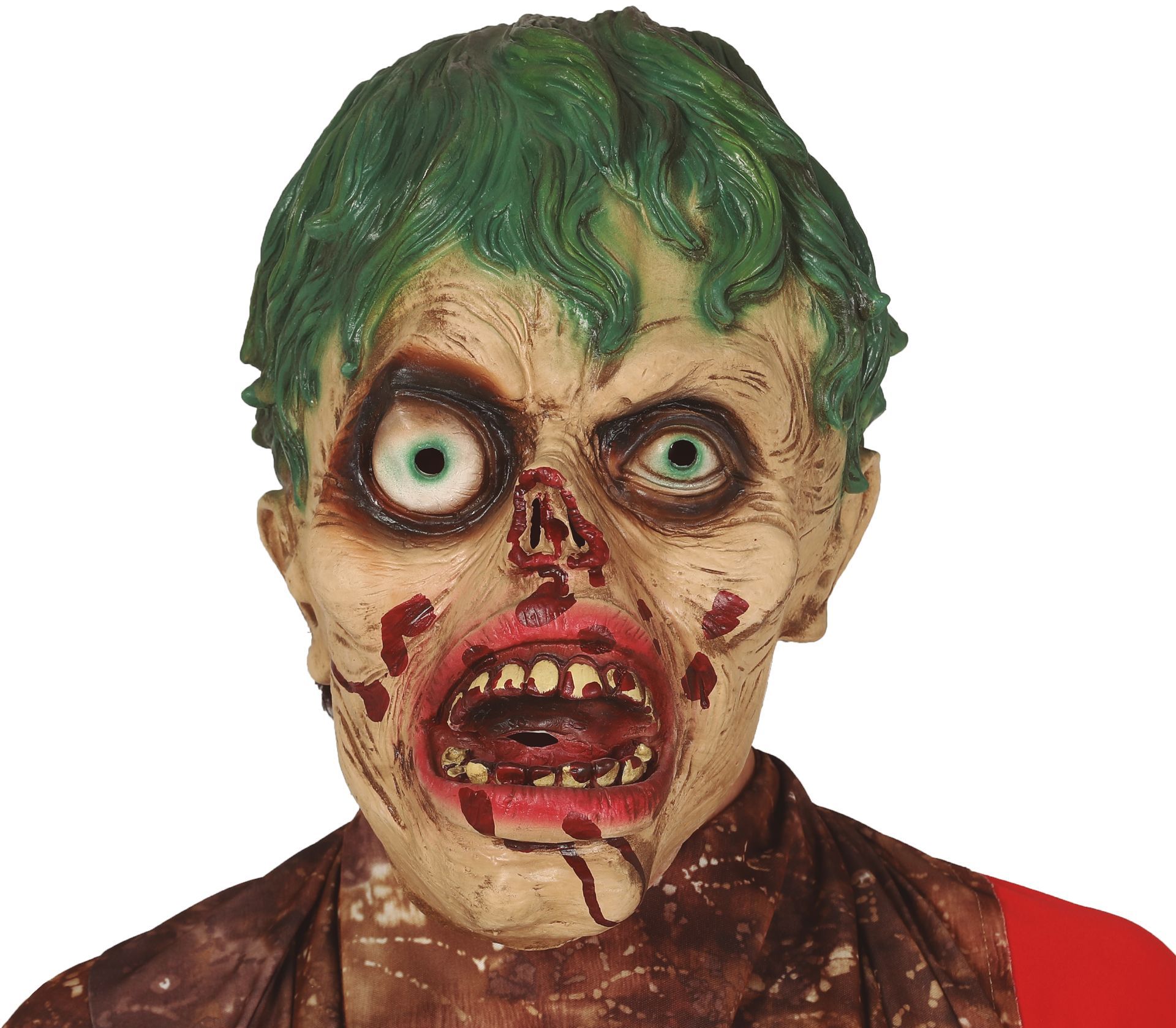 Latex zombie masker
