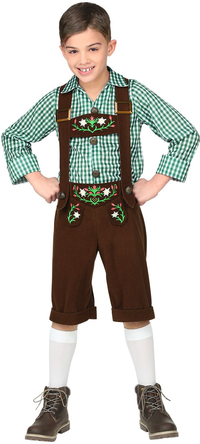 Lederhosen Oktoberfest Jongens