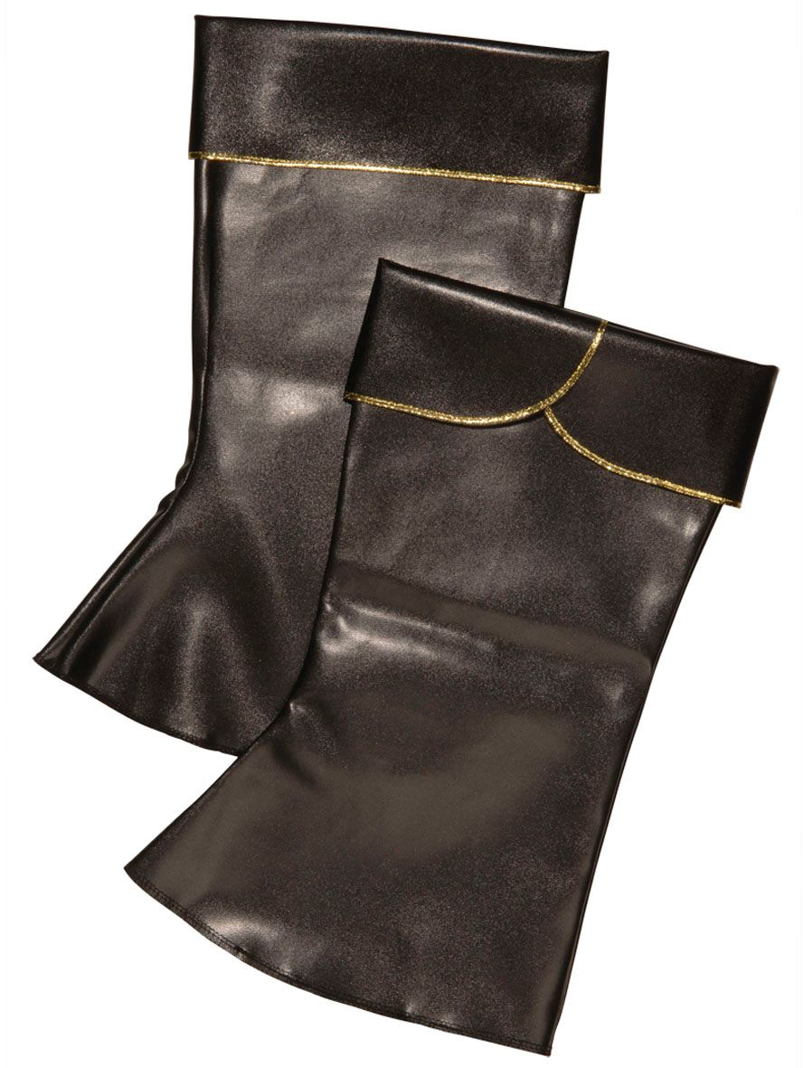 Lederlook Opzetlaarzen