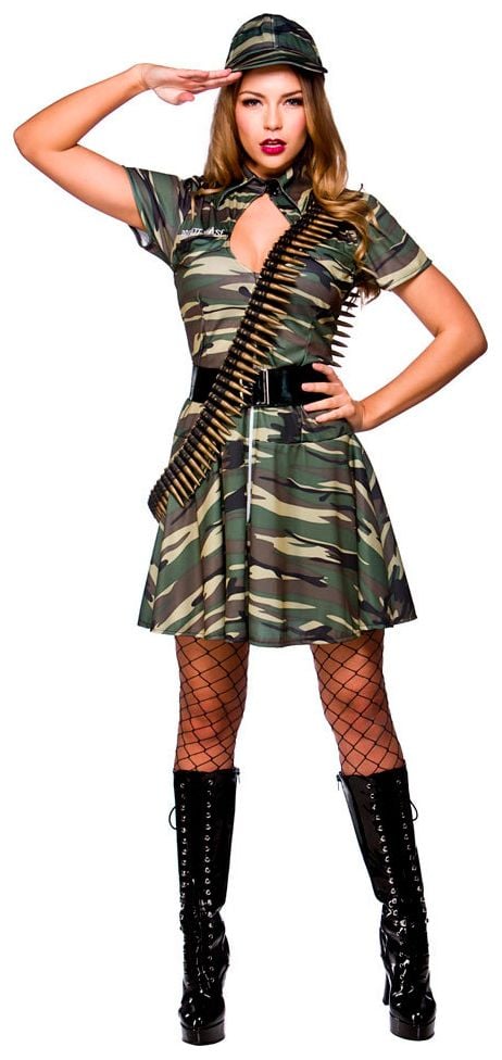 Leger jurk camouflage