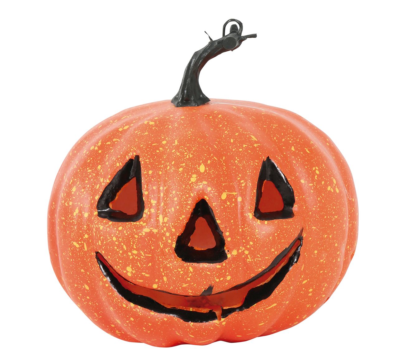 Levensechte Pompoen met Groen Licht