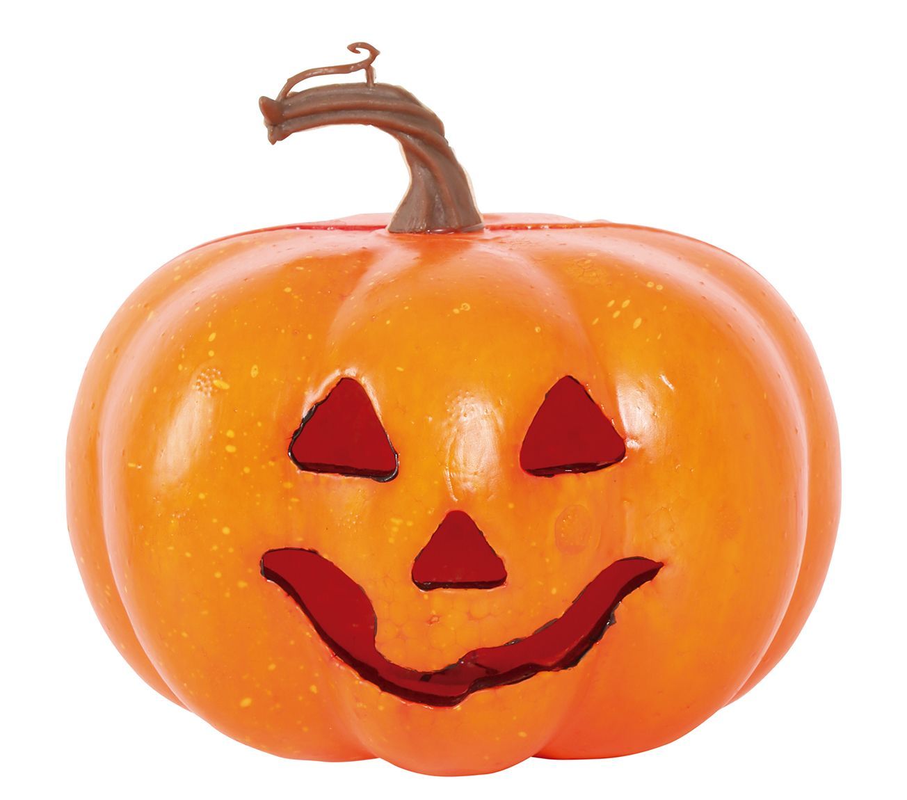 Levensechte Pompoen met Licht 11cm