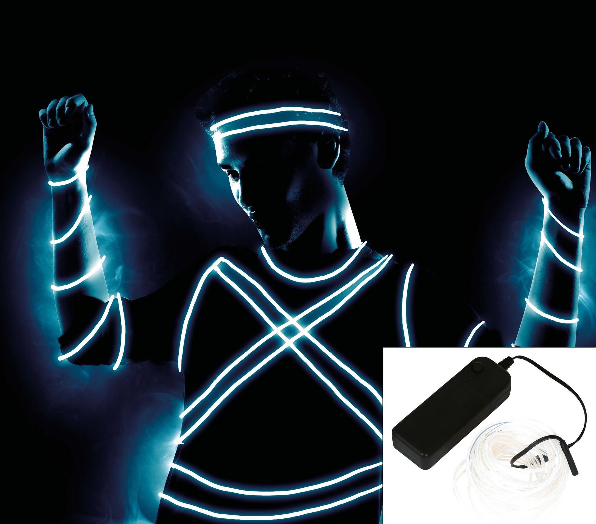 Lichaam Led Verlichting Slinger Wit 5 Meter