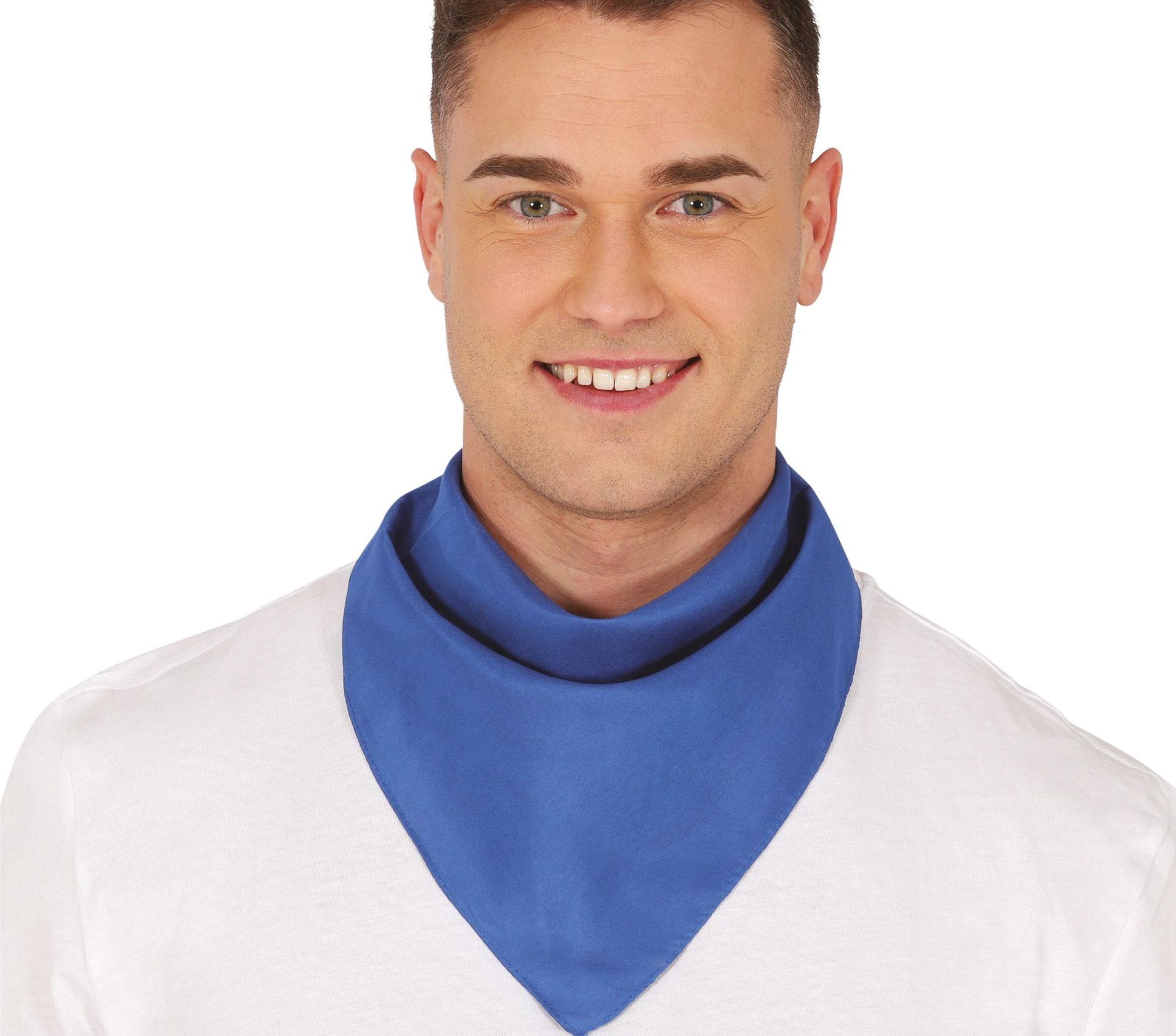 Lichtblauwe Bandana Sjaal Volwassenen